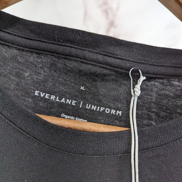 Everlane T Shirt Mens Short Sleeve Tee Black Uniform Crew Neck - Picture 4 of 12